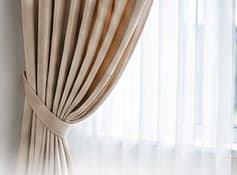 Curtain installation
